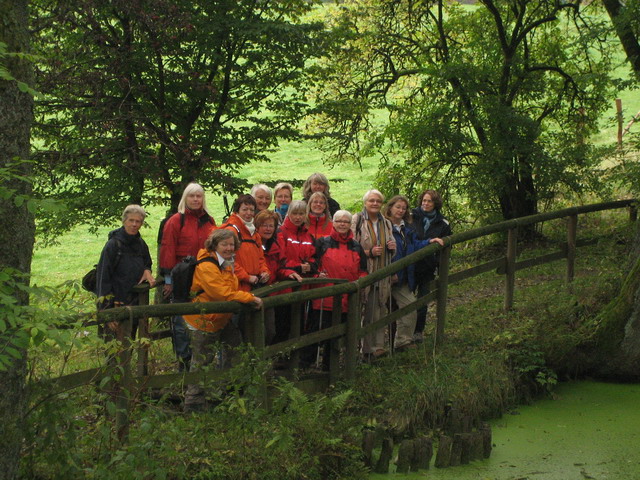  Gruppenfoto am Start an der Lahnquelle!